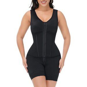 Women's Black-B Shapewear Faja Full Body Shaper Stage Tummy Control Tuck